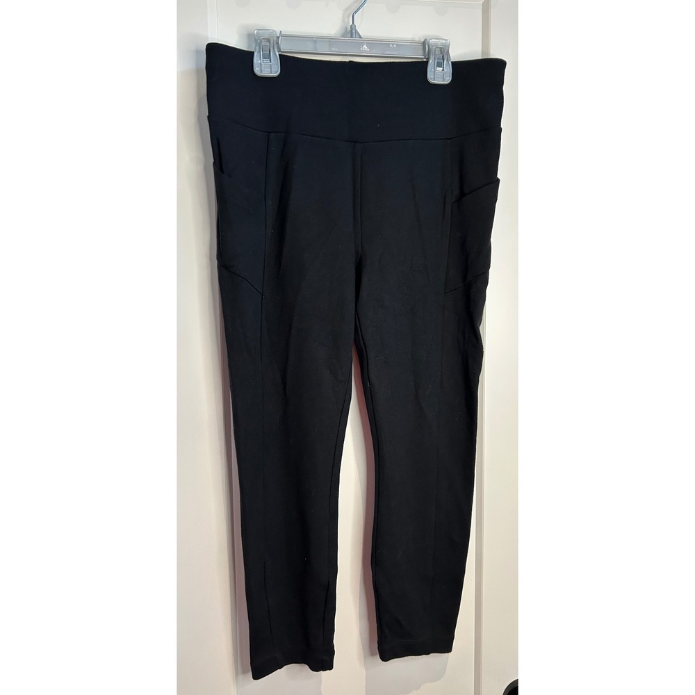 Cabi Pursuit pant Black High Rise Side Pocket Tapered Pants Capris
